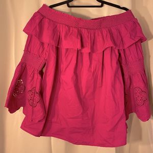 A.N.A. Off Shoulder Boho Blouse